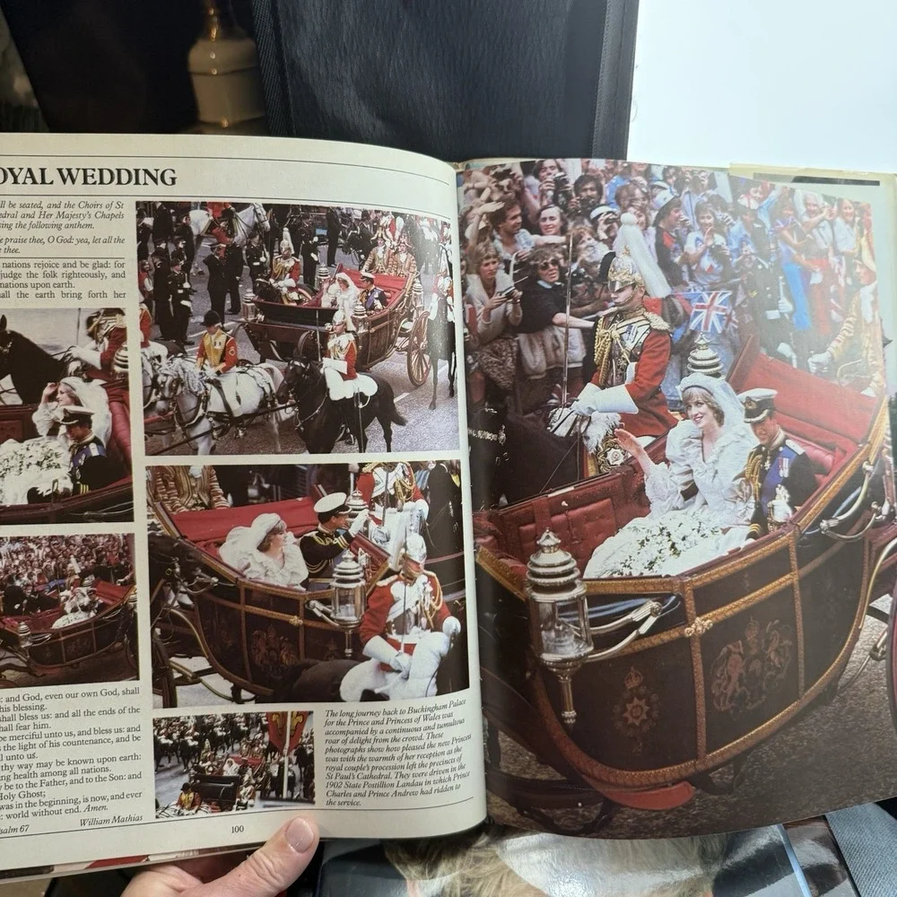 Invitation to a Royal Wedding Princess Diana England Hardcover Vintage RARE 1981
